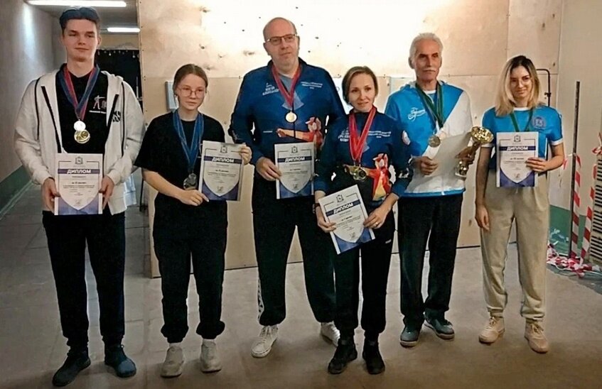 Саровские стрелки выиграли медали чемпионата области