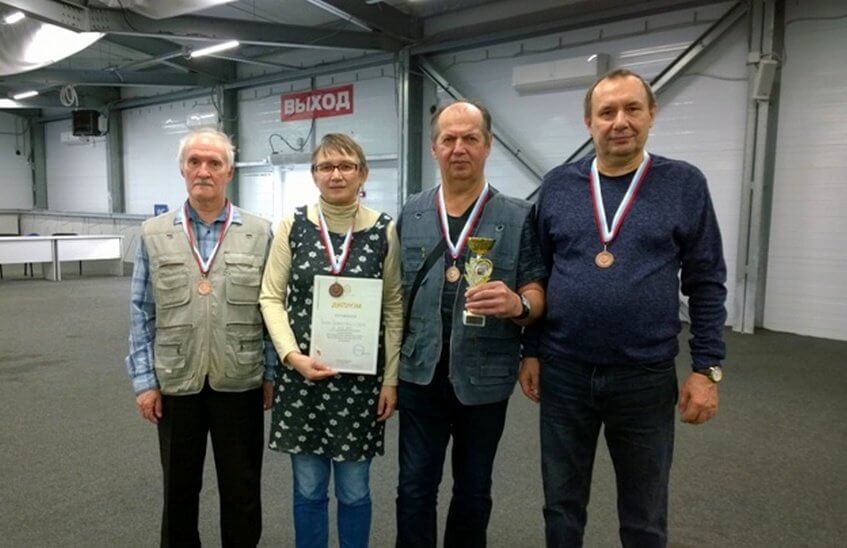 Ветераны Сарова завоевали бронзу на турнире по шашкам