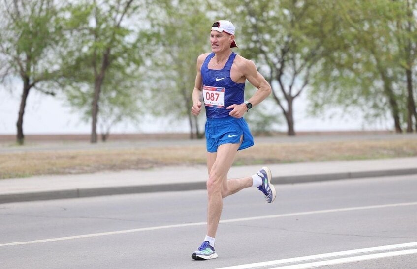 Сергей Курин выиграл Волгоградский марафон